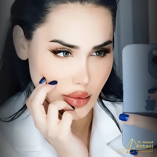 نمونه جراحی بینی دکتر حامد عباسی