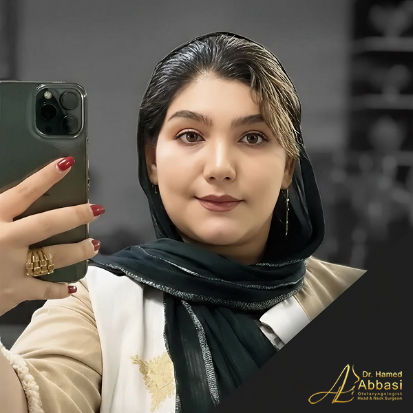 نمونه جراحی بینی دکتر حامد عباسی