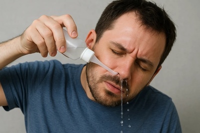 شستشوی بینی بعد از جراحی؛ از چه زمانی و چگونه انجام دهیم؟